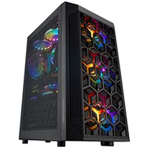 Mars Gaming - MCMESH - Gaming PC Behuizing - Zwart - Micro ATX - Totaal Mesh Ontwerp