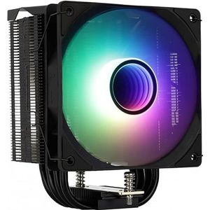 AeroCool Rime 4 Dual (120 mm), PC ventilator, Zwart