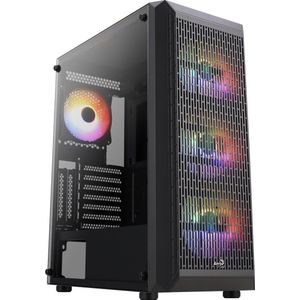 AeroCool - Beam - PC-behuizing - Zwart - Midi Tower - Glas