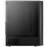 AeroCool - Prisma G-bk-v1 - PC-behuizing - Zwart - Gehard Glas