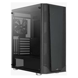 AeroCool - Prisma G-bk-v1 - PC-behuizing - Zwart - Gehard Glas