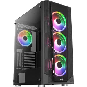 Aerocool Prism ARGB Midi Tower Zwart