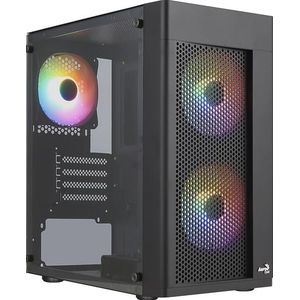 Aerocool - Hexform V2 - PC-Behuizing - Crystal - Glas - Ventilatie