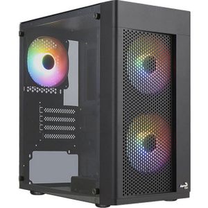 Aerocool Hexform Mini Tower Zwart