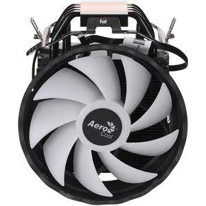AeroCool - PGS RAVE 4 - CPU-Koeler - Zwart - Aluminium - ARGB-Verlichting