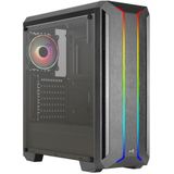 Aerocool - SKYLINEV2BK - PC ATX-Behuizing - Zwart - Dubbel Frontpaneel LED ARGB