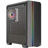 AeroCool - Genesis-A-BK-v2 - PC-behuizing - Zwart - Mid-Toren - ARGB Frontpaneel