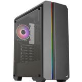 AeroCool - Genesis-A-BK-v2 - PC-behuizing - Zwart - Mid-Toren - ARGB Frontpaneel
