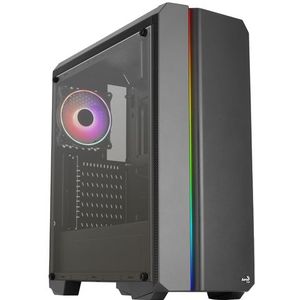 AeroCool - Genesis-A-BK-v2 - PC-behuizing - Zwart - Mid-Toren - ARGB Frontpaneel