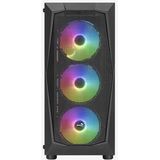 Aerocool - Falcon ARGB - Tempered Glass PC-Behuizing - Zwart - Mid-Tower