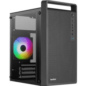 Aerocool - Cs-109-g-bk-v1 - PC-behuizing - Zwart - SPCC/ABS - Mini Tower