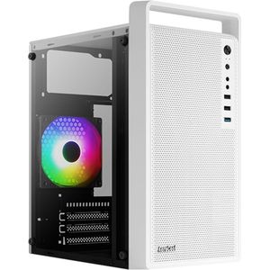 Case Aerocool PGS CS-109-G-WT-v1 FRGB Wit