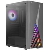 Aerocool - Delta - PC Behuizing - Zwart - Midi Tower