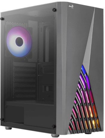 Aerocool - Delta - PC Behuizing - Zwart - Midi Tower