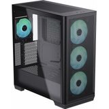 APNX - C1 Midi-Tower - PC Behuizing - Zwart - Gehard Glas