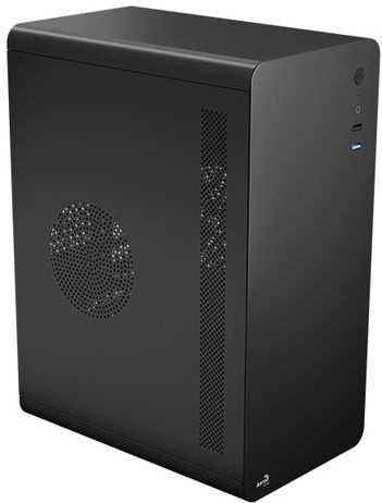 Aerocool - CS110 - PC Behuizing - Zwart - SPCC - Micro ATX en Mini-ITX
