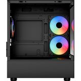 AeroCool - Viewport Mini V2 - PC-behuizing - Zwart - Materiaal: Gehard Glas