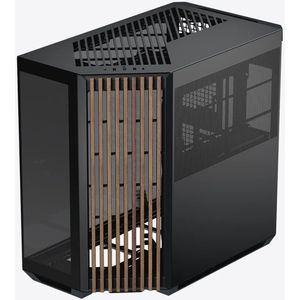 APNX V1 - Dual-Chamber ATX Mid-Tower - Airflow PC-hoes - Zwart - Glas