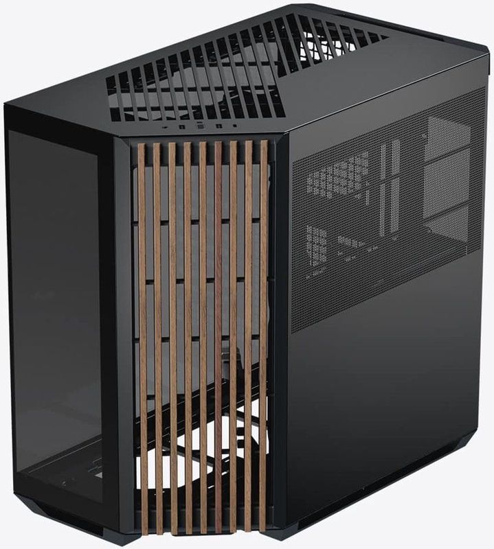 APNX V1 - Dual-Chamber ATX Mid-Tower - Airflow PC-hoes - Zwart - Glas