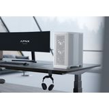 APNX - Creator C1 V2 - PC-behuizing - Zwart - ATX Tower Case