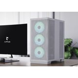 APNX - Creator C1 V2 - PC-behuizing - Zwart - ATX Tower Case