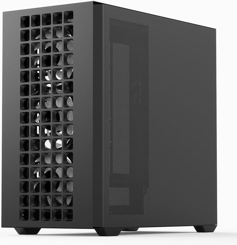 AeroCool - D302A - Mini Towerbehuizing - Zwart - Mesh - Ondersteunt 360 mm Koeling