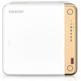 QNAP TS-462-4G data-opslag-server NAS Tower Intel® Celeron® N4505 4 GB DDR4 0 TB QNAP QTS Wit