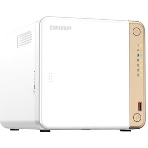 QNAP NAS TS-462-4G (4 bay) (0 TB), Netwerkopslag, Wit