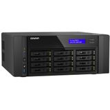 Qnap - TS-h1290FX - NAS - 12-bay - 64GB - U.2 NVMe/SATA All-Flash