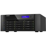 Qnap - TS-h1290FX - NAS - 12-bay - 64GB - U.2 NVMe/SATA All-Flash