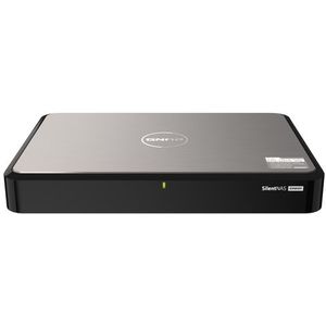 QNAP HS-264 NAS Desktop Intel® Celeron® N5105 8 GB 0 TB QNAP Turbo System Zwart