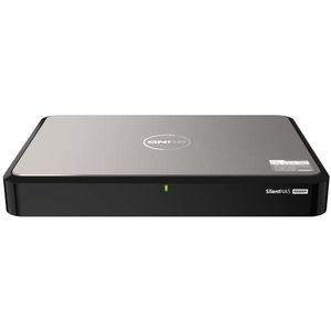 Qnap Intel Celeron N5105, W126650216 Fanless Desktop NAS 2-Bay (Intel Celeron N5105 Quad Core, Burst up tot 2,9 GHz, 8 GB geheugen, 2 x 2,5/3,5 SATA HDD Bay + 2 x 2 x 2 x 2 x 2 x 2 2)