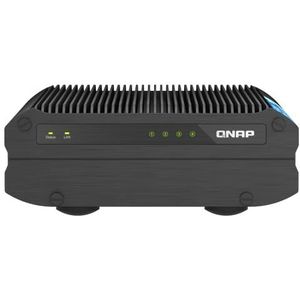 QNAP TS-i410X-8G (0 TB), Netwerkopslag, Zwart