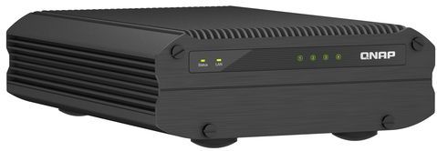 QNAP TS-I410X NAS Tower Intel Atom® x6425E 8 GB 0 TB QNAP QTS Zwart