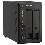 QNAP TS-253E NAS Tower Intel® Celeron® J6412 8 GB 0 TB QNAP QTS Zwart