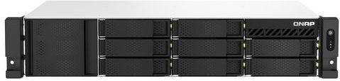 QNAP TS-864EU-RP-8G data-opslag-server NAS Rack (2U) Intel® Celeron® N5095 8 GB DDR4 0 TB QNAP Turbo System Zwart