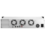 QNAP TS-864EU-8G data-opslag-server NAS Rack (2U) Intel® Celeron® 8 GB DDR4 0 TB QNAP Turbo System Zwart