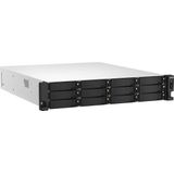 Qnap - TS-H1887XU-RP NAS - Zwart - HDD & SSD - 32 GB Intern Geheugen