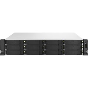Qnap - TS-H1887XU-RP NAS - Zwart - HDD & SSD - 32 GB Intern Geheugen