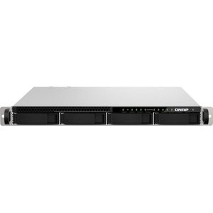 QNAP TS-h987XU-RP NAS Rack (1U) Intel Xeon E E-2334 16 GB DDR4 QuTS hero Zwart, Zilver