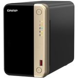 Qnap NAS TS-264-8G - Network Storage - Intel Celeron - 2.5GbE - Zwart