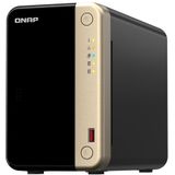 Qnap NAS TS-264-8G - Network Storage - Intel Celeron - 2.5GbE - Zwart