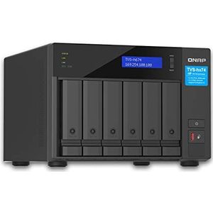 QNAP TVS-h674-i5-32G | Intel Core i5 processor, 32 GB RAM, PCIe Gen 4 Desktop NAS