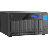 QNAP TVS-H874T-I7-32G data-opslag-server NAS Tower Intel® Core™ i7 32 GB DDR4 0 TB QNAP QTS Zwart