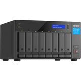 QNAP TVS-H874T-I7-32G data-opslag-server NAS Tower Intel® Core™ i7 32 GB DDR4 0 TB QNAP QTS Zwart