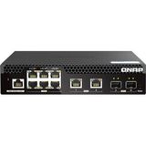 QNAP QSW-M2106R-2S2T 6 poort 2.5Gbps 2 poorten