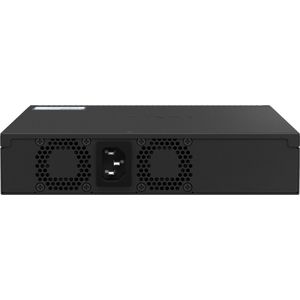 QNAP - QSW-M2106R-2S2T - Netwerkschakelaar - Zwart - 6 Poorten 2,5Gbps - 2 Poorten 10GbE SFP+ - 2 Poorten 10GbE RJ45