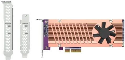 Qnap Qm2-2p-344 Pcie Ssd M.2 Expansion Card