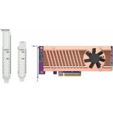 QNAP - QM2-2P-384 - Opslagcontroller - PCIe 3.0 - Low-Profile
