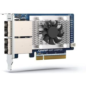 QNAP - QXP-3X8PES - PCIe-kaart - Uitbreiding - QuTS hero/QTS NAS